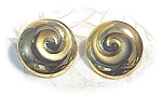 Vintage Goldtone NAPIER Clip Pierced Earrings