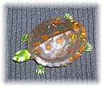 Ceramic Majolica Look Turtle 1976 ER