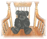 DK CHOCOLATE VERMONT TEDDY BEAR, JOINTED...