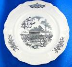 WEDGWOOD FEDERAL CITY PLATE, Panorama