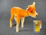 Steiff Doe Mohair Deer Germany 50s 60s