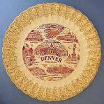Denver Colorado Collector's plate