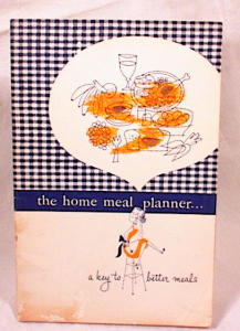 1956 General Foods Meal Planner