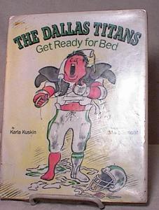 Dallas Titans Get Ready For Bed - 1st - 1986 - Kusk