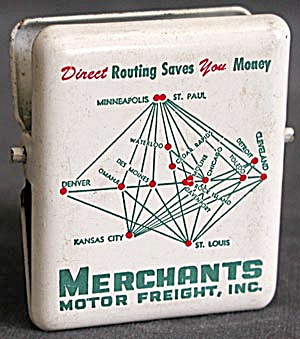 Vintage Merchants Motor Freight Clip