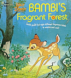 2 Walt Disney's Bambi Books