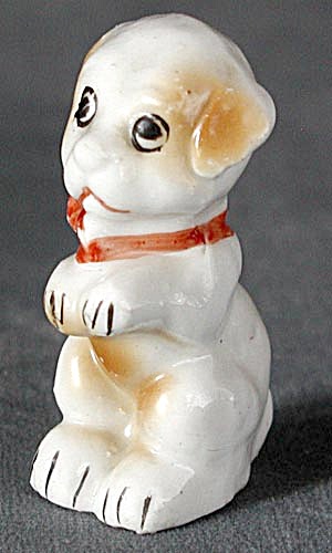 Vintage Begging Dog Figurine