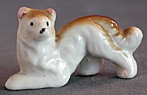 Vintage Collie Dog Figurine