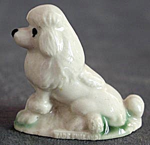 Wade Whimsy Figurine White Poodle