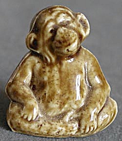 Vintage Wade Monkey Figurine