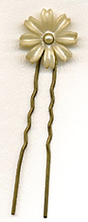 Vintage Metal Prong Hair Ornament
