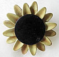 Vintage Sandor Sunflower Pin