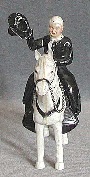Vintage Plastic Hopalong Cassidy And His Horse