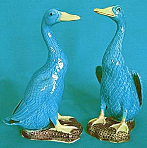 Oriental Porcelain Ducks