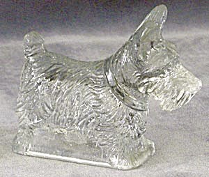 Vintage Scottie Candy Container