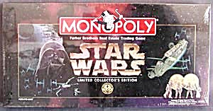 Monopoly Game Star Wars Board Game