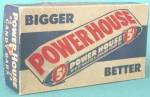 Vintage Power House Candy Bar Box