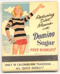  Domino Sugar Large Advertising Matchbook 