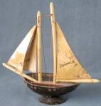 Sailboat Souvenir From Dominica