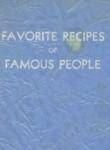 Favorite Recipes of Famous People 