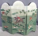 Hand Painted Doll Screen