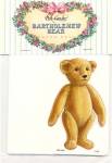 Peck-Gandre: Bartholemew Teddy Bear Paper Doll