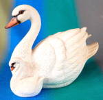 Vintage Swan & Baby