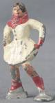 Vintage White Dress Lead Lady Skater