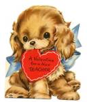 Valentine Cards: Puppy & kittens Set of 3