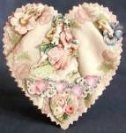 Early 1900's Large Rare Heart Valentine