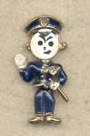 Vintage Policeman Pin