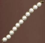 Vintage Trifari Faux Pearl Bracelet
