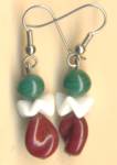 Vintage Czrch Glass Earrings