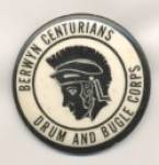 Vintage Drum and Bugle Corps Pinback Button 