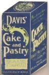 Vintage DAVIS Cake & Pastry Flour Pamphlet