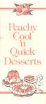 Peachy Cool 'n Quick Desserts