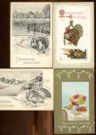 Vintage Thanksgiving Postcards: Group of 10