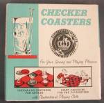Vintage Checker Coasters