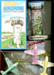 Vintage  Aerodrome Airport Control Tower Wind Up Toy