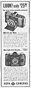 1939 Agfa Cameras Magazine Ad