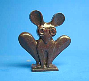Cracker Jack Prize: 1950s Mouse-like Standup