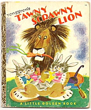 Tenggrens Tawny Scrawny Lion Little Golden Book