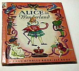 Alice In Wonderland Elf Book - 1951