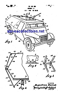 Patent Art: 1940s Armored Car