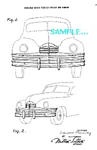 Patent Art: 1948 Packard Automobile