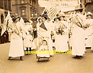 1912 Womens Suffrage Parade, Nyc Photo - 8x10