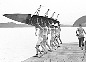 C.1911 Cornell Crew Hot Muscular Team Photo-gay Int