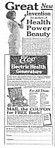 1926 Elco Electric Vibrator Quack Ad