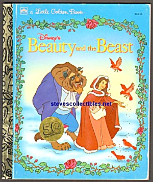 Beauty And The Beast - Disney - Little Golden Book