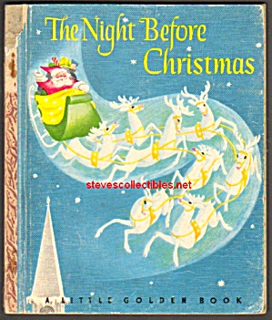 The Night Before Christmas Little Golden Book -1946